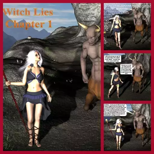 Witch Lies Witch Lies
 kink,comics,drawings,sexy